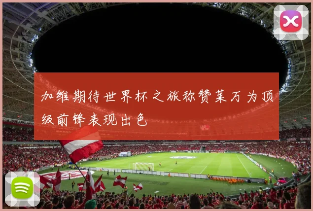 加维期待世界杯之旅称赞莱万为顶级前锋表现出色